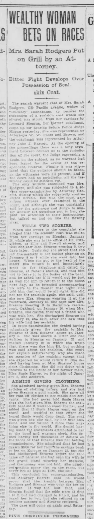 other Newspaper clipping from Feb 22, 1903 5870478
