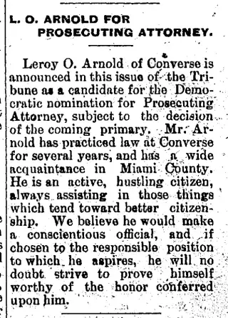 Political Newspaper clipping from Feb 10, 1916 5871036
