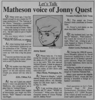 other Newspaper clipping from Jul 10, 1994 5871192