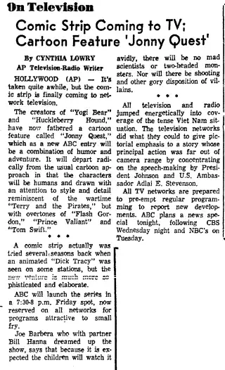 other Newspaper clipping from Aug 6, 1964 5871327