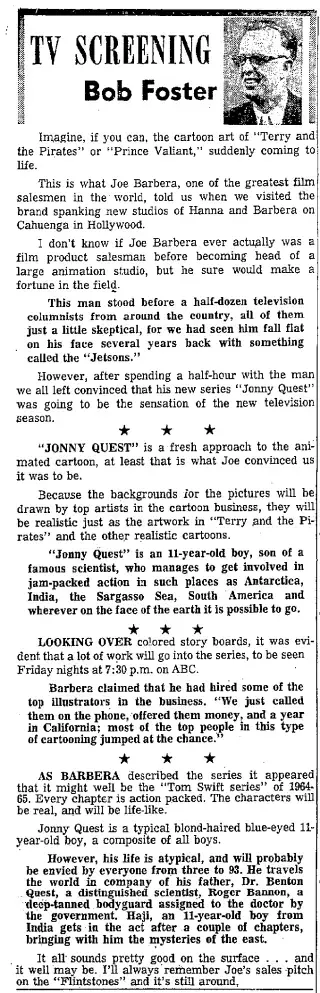 other Newspaper clipping from Jul 30, 1964 5871380