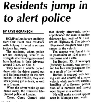 other Newspaper clipping from Nov 8, 1993 5871482