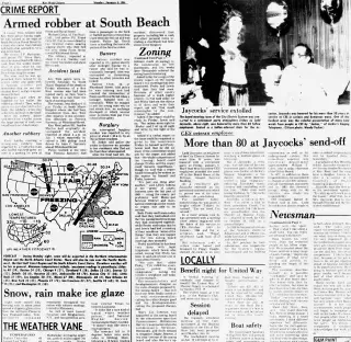 other Newspaper clipping from Jan 9, 1984 5871686