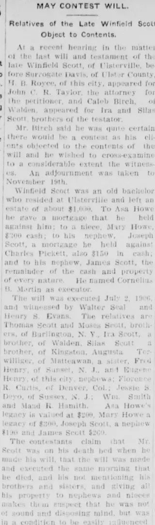 other Newspaper clipping from Nov 8, 1906 5871896