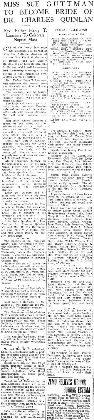 other Newspaper clipping from Aug 23, 1932 5871985