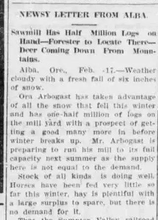 other Newspaper clipping from Feb 21, 1908 5872041
