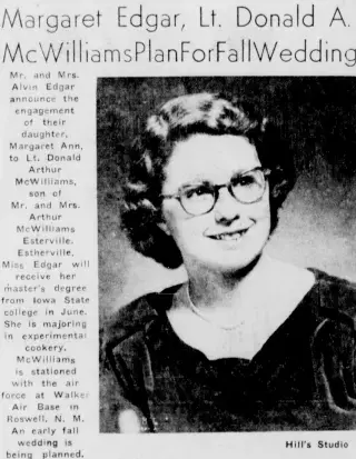 Marriage Newspaper clipping from May 23, 1953 5872227