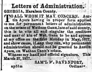 other Newspaper clipping from Apr 18, 1877 5872271