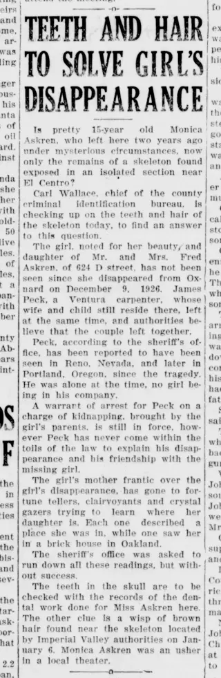 other Newspaper clipping from Jan 23, 1929 5872402