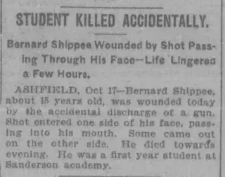 General news Newspaper clipping from Oct 18, 1901 5872669