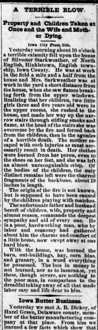 other Newspaper clipping from Nov 1, 1876 5872740
