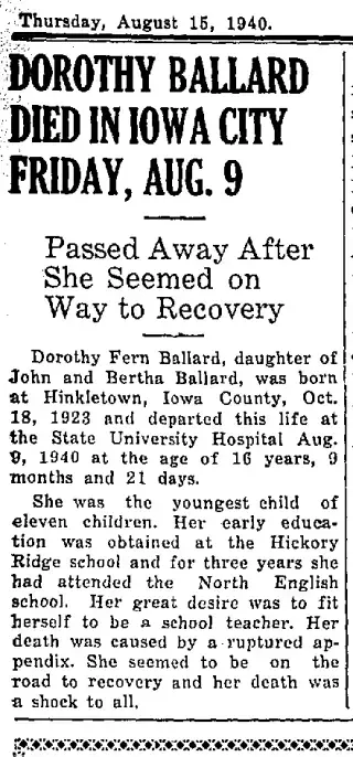 other Newspaper clipping from Aug 15, 1940 5872804