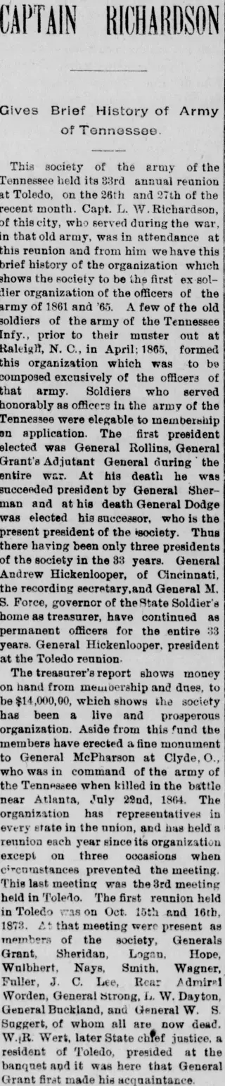 other Newspaper clipping from Nov 3, 1898 5872935