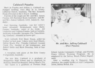 Marriage Newspaper clipping from Jun 24, 1984 5872987