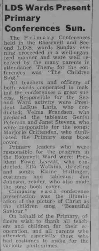 other Newspaper clipping from Mar 6, 1952 5873200