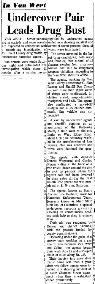 other Newspaper clipping from Aug 19, 1974 5873274