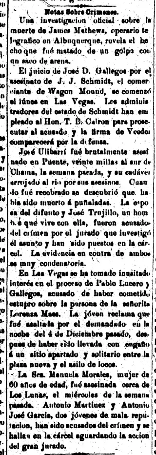 Crime Newspaper clipping from Apr 22, 1893 5873801