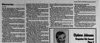 other Newspaper clipping from May 27, 2001 5874122