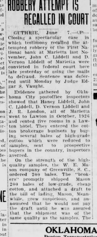 other Newspaper clipping from Jun 9, 1929 5874154