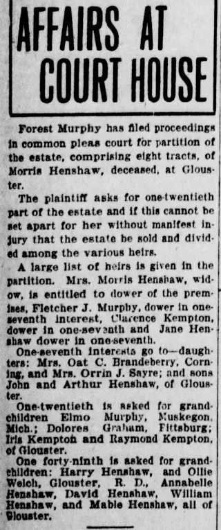 other Newspaper clipping from Jul 16, 1919 5874244
