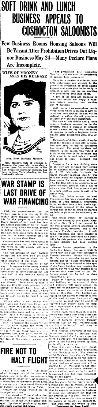 other Newspaper clipping from May 6, 1919 5874426