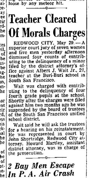 other Newspaper clipping from May 29, 1952 5874579