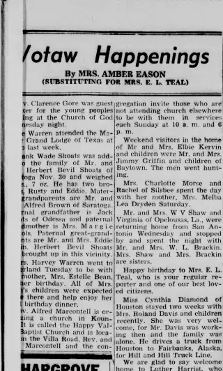 Birth Newspaper clipping from Dec 17, 1970 5874620