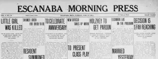 Crime Newspaper clipping from Jun 10, 1913 5874713