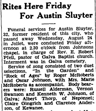 other Newspaper clipping from Sep 1, 1938 5874765