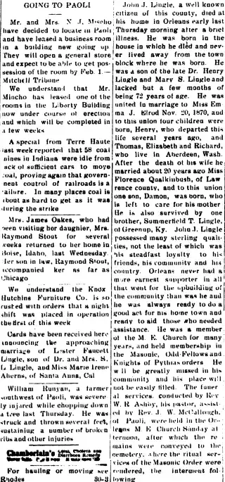 other Newspaper clipping from Jan 21, 1920 5875547