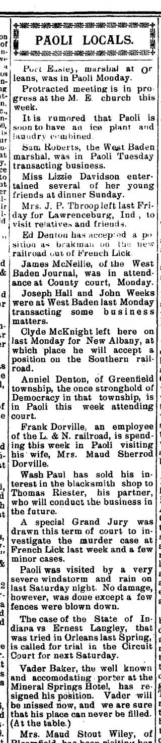 other Newspaper clipping from Jan 24, 1907 5875571