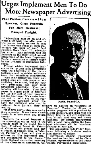 other Newspaper clipping from Jan 10, 1929 5875962