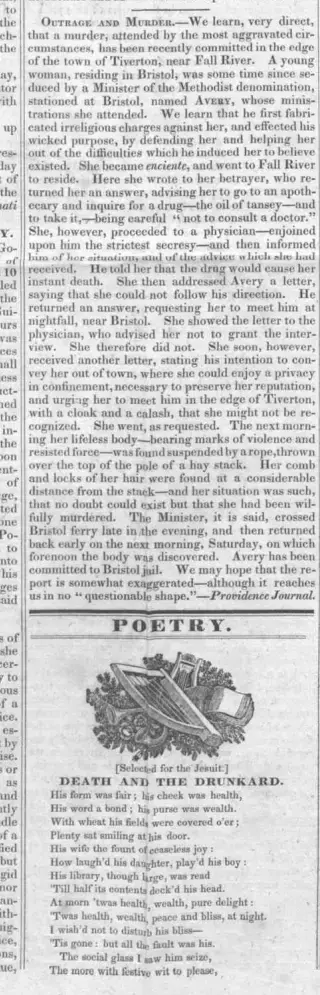 other Newspaper clipping from Jan 5, 1833 5875984