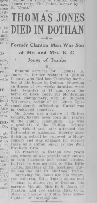 other Newspaper clipping from Nov 30, 1933 5875986