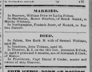 other Newspaper clipping from Sep 23, 1833 5876039