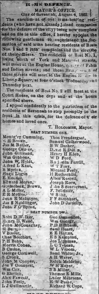 Military Newspaper clipping from Aug 7, 1863 5876284