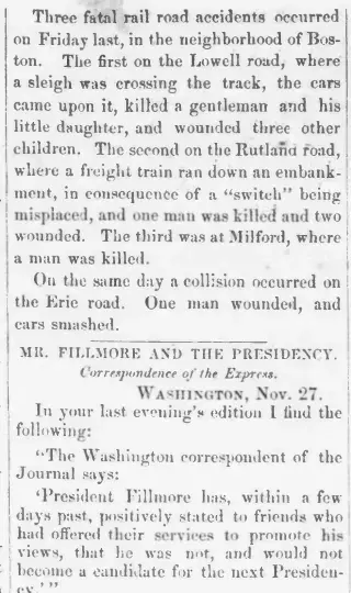 other Newspaper clipping from Dec 3, 1851 5876393