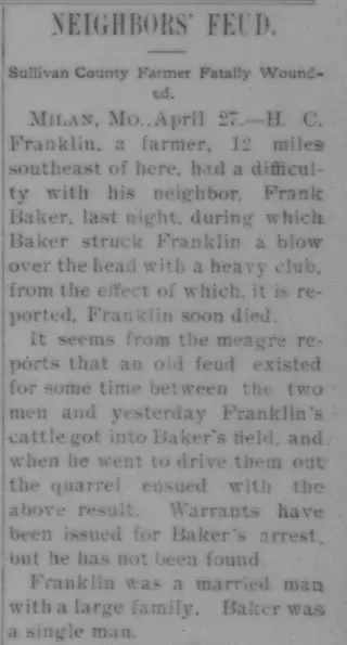 other Newspaper clipping from Apr 30, 1896 5876456