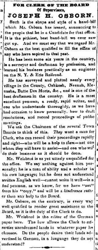 other Newspaper clipping from Oct 29, 1852 5877124