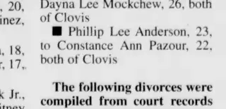 Marriage Newspaper clipping from Jan 6, 2006 5877283
