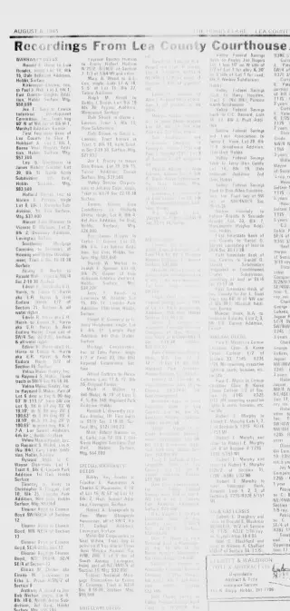 other Newspaper clipping from Aug 8, 1985 5877710