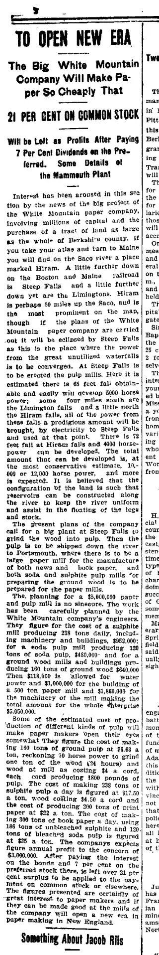other Newspaper clipping from Nov 4, 1901 5877918