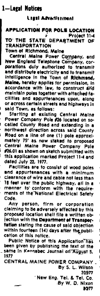 other Newspaper clipping from Aug 5, 1977 5877990