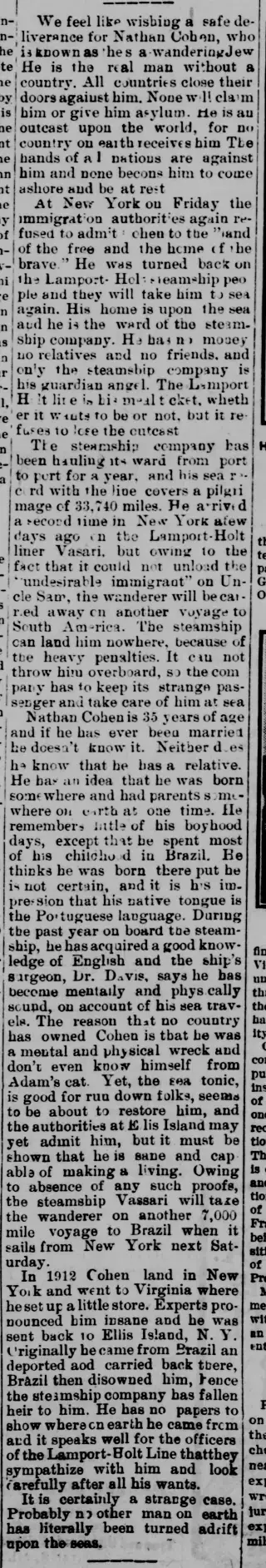 other Newspaper clipping from May 20, 1915 5878095