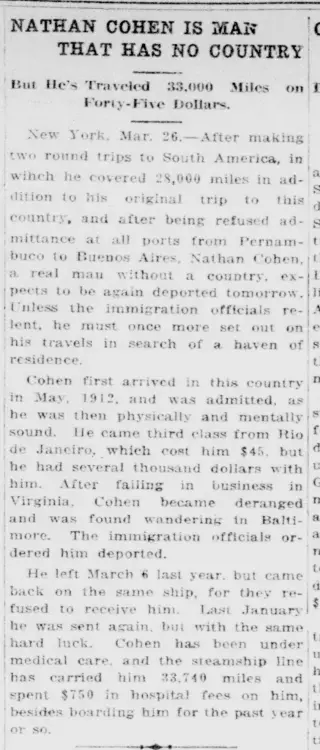 other Newspaper clipping from Mar 26, 1915 5878176