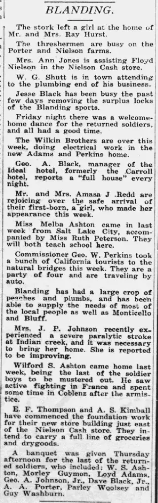 other Newspaper clipping from Sep 18, 1919 5878765