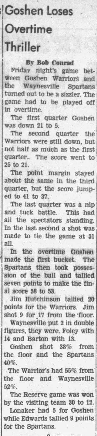 other Newspaper clipping from Jan 10, 1963 5878784