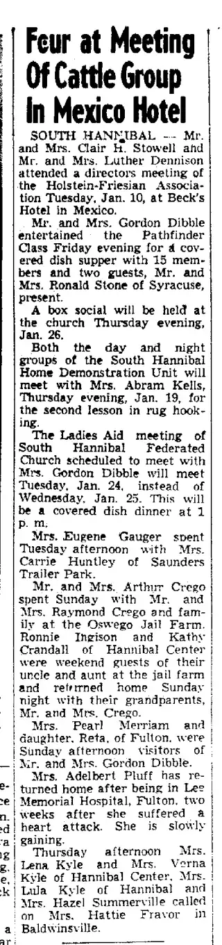 other Newspaper clipping from Jan 19, 1961 5878801