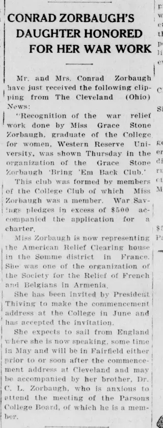 other Newspaper clipping from Mar 13, 1919 5878974