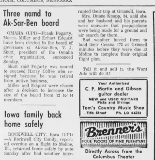 other Newspaper clipping from Jun 4, 1962 5879182